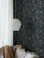 8142 Fairies Blue Wallpaper by Boråstapeter