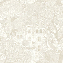 8143 Kingdom of the Willow Beige Wallpaper by Boråstapeter