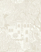 8143 Kingdom of the Willow Beige Wallpaper by Boråstapeter