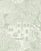 8144 Kingdom of the Willow Green Wallpaper by Boråstapeter