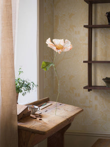 8145 Kingdom of the Willow Yellow Wallpaper by Boråstapeter