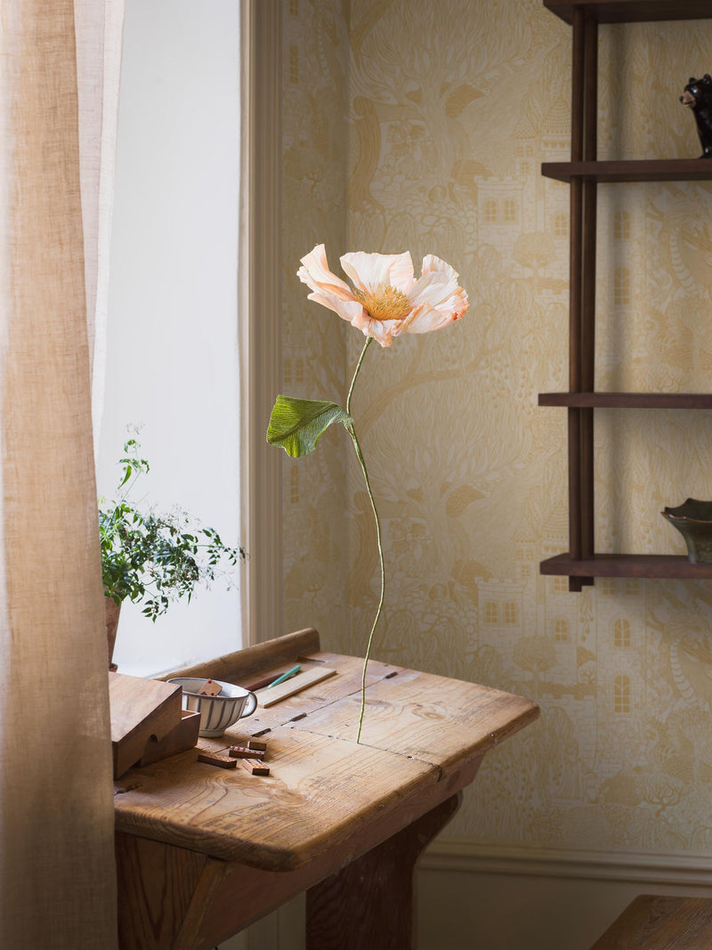 8145 Kingdom of the Willow Yellow Wallpaper by Boråstapeter