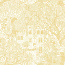 8145 Kingdom of the Willow Yellow Wallpaper by Boråstapeter