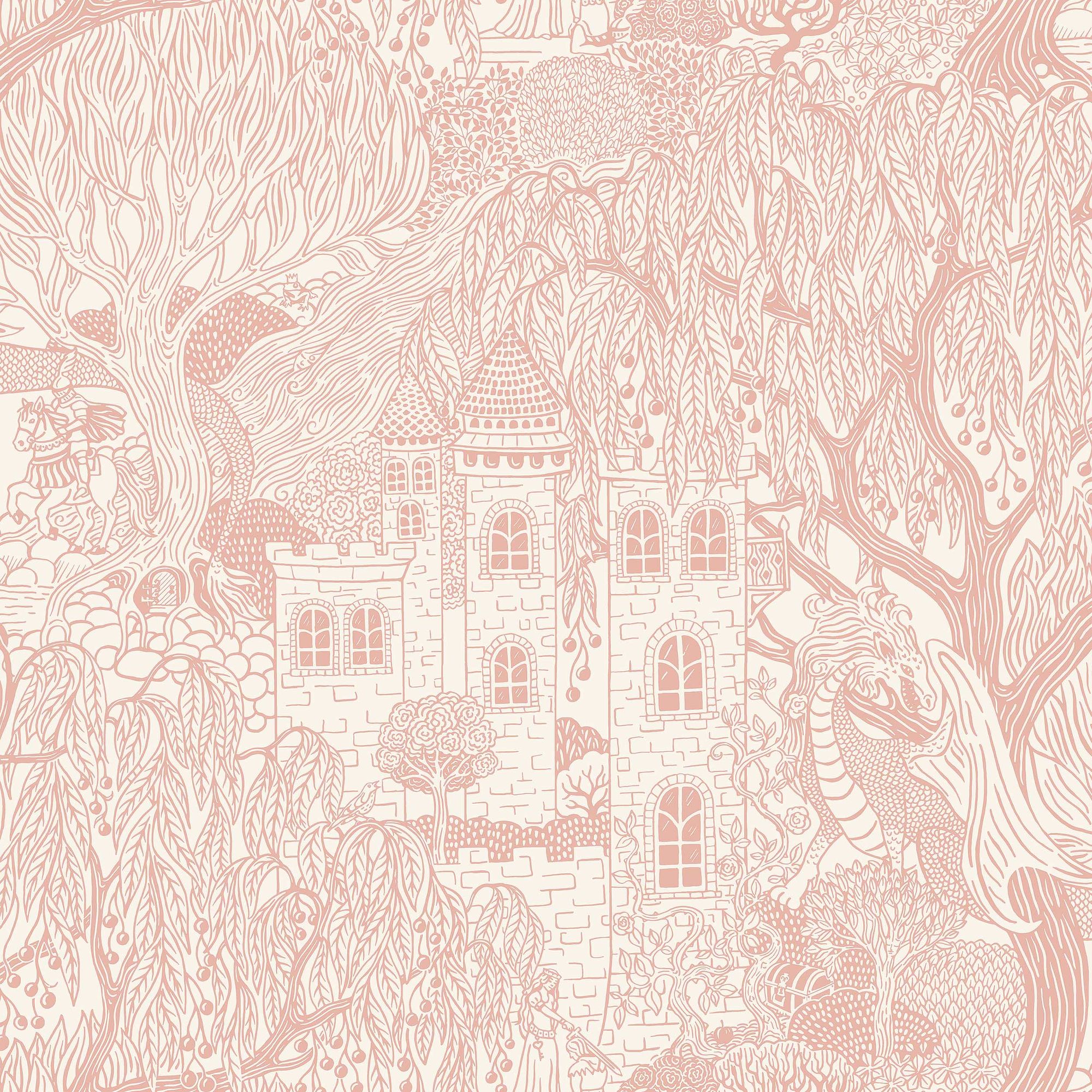 8146 Kingdom of the Willow Pink Wallpaper by Boråstapeter