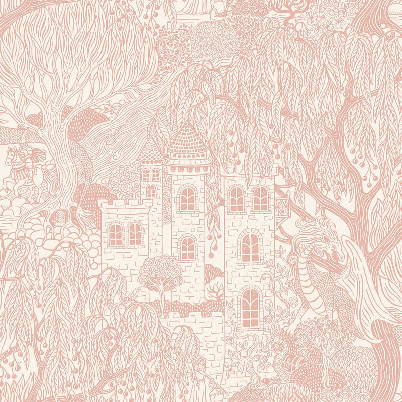 8146 Kingdom of the Willow Pink Wallpaper by Boråstapeter