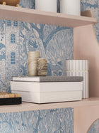 8147 Kingdom of the Willow Blue Wallpaper by Boråstapeter