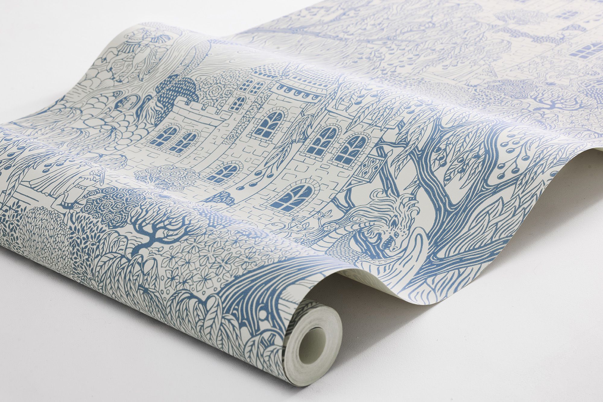 8147 Kingdom of the Willow Blue Wallpaper by Boråstapeter