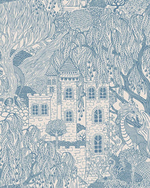 8147 Kingdom of the Willow Blue Wallpaper by Boråstapeter