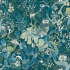 8149 Magic Woods Blue Wallpaper by Boråstapeter