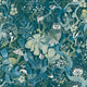 Magic Woods Blue Fairyland Wallpaper by Boråstapeter