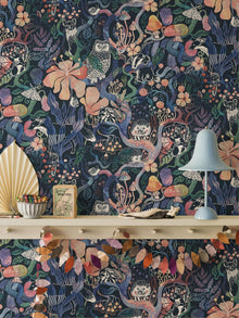 8150 Magic Woods Multi Wallpaper by Boråstapeter