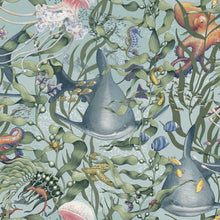 8152 Underwater Magic Turquoise Wallpaper by Boråstapeter