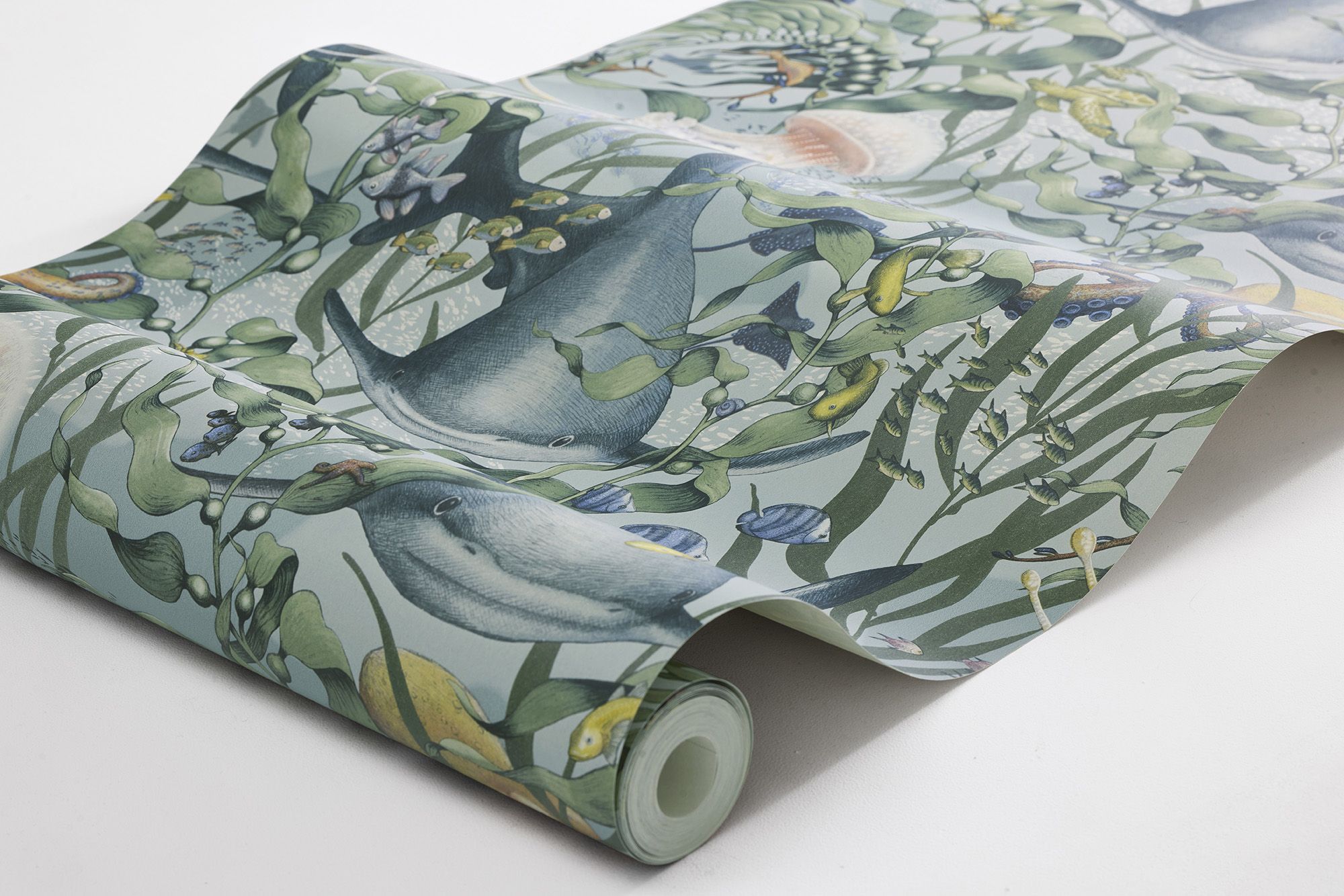8152 Underwater Magic Turquoise Wallpaper by Boråstapeter