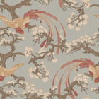 8160 Fenix Light Blue Charm Wallpaper by Boråstapeter