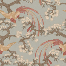 8160 Fenix Light Blue Charm Wallpaper by Boråstapeter
