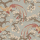 Fenix Light Blue Charm Wallpaper by Boråstapeter