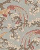 8160 Fenix Light Blue Charm Wallpaper by Boråstapeter
