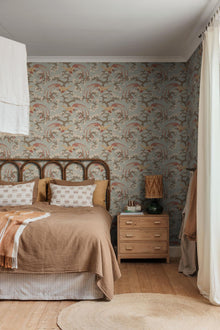 8160 Fenix Light Blue Charm Wallpaper by Boråstapeter