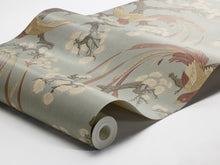 8160 Fenix Light Blue Charm Wallpaper by Boråstapeter