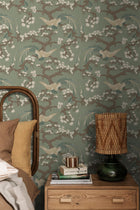 8161 Fenix Light Green Charm Wallpaper by Boråstapeter