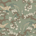 8161 Fenix Light Green Charm Wallpaper by Boråstapeter