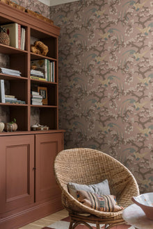 8162 Fenix Light Pink Charm Wallpaper by Boråstapeter