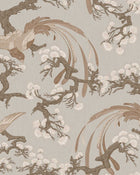 8163 Fenix Light Grey Charm Wallpaper by Boråstapeter