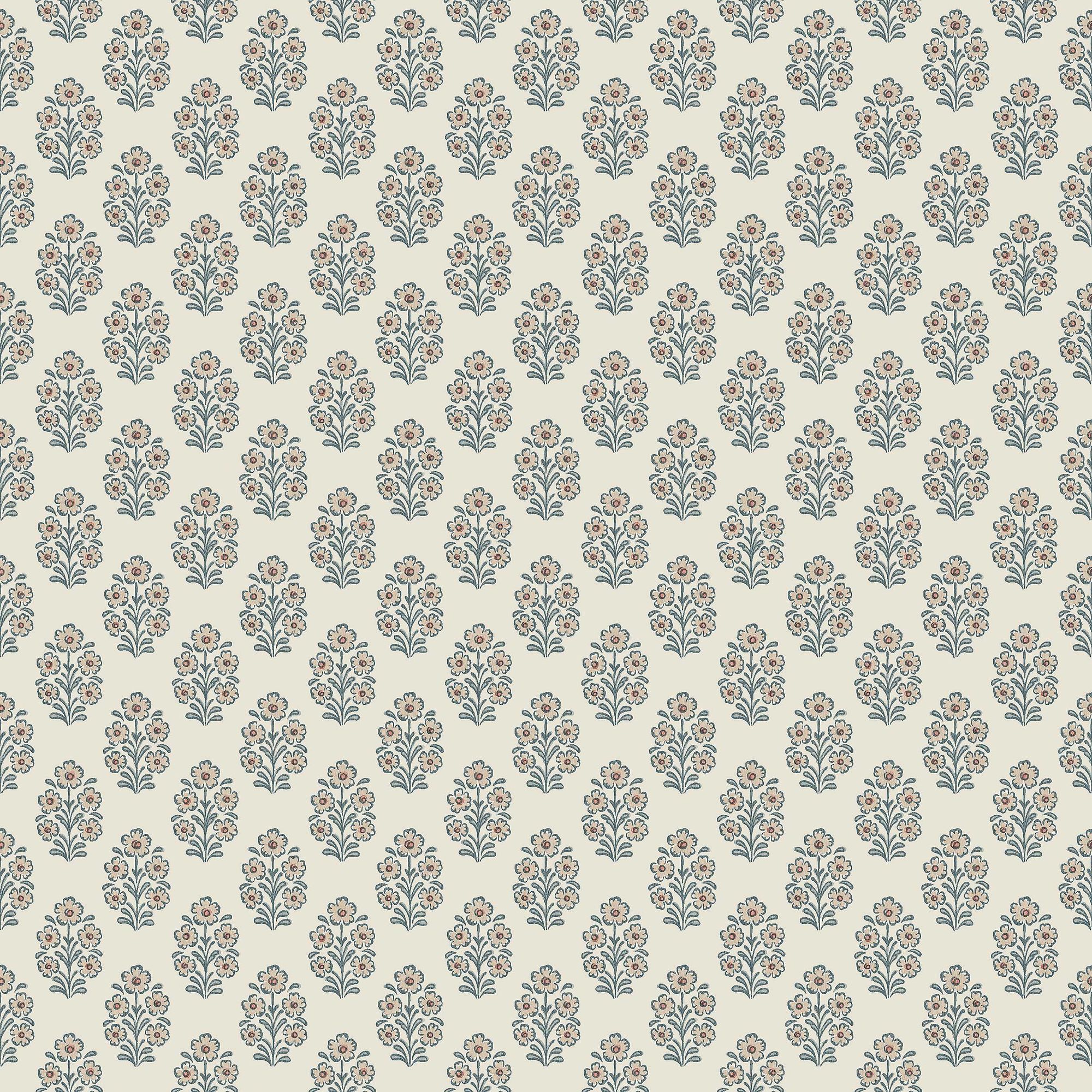 8167 Sibylla Light Blue Charm Wallpaper by Boråstapeter