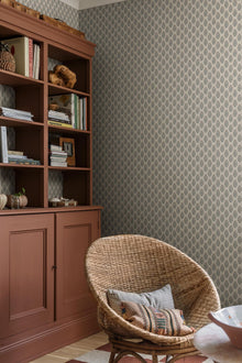 8167 Sibylla Light Blue Charm Wallpaper by Boråstapeter