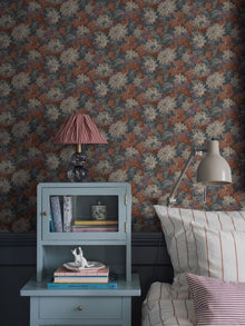 8172 Delilah Dark Multi Charm Wallpaper by Boråstapeter