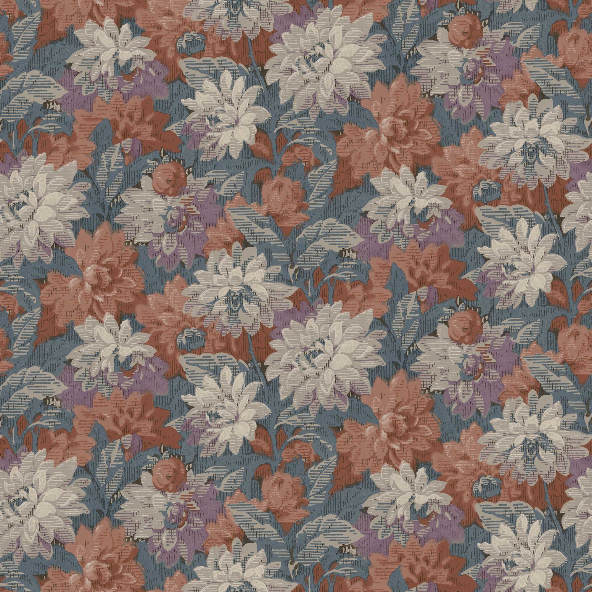 8172 Delilah Dark Multi Charm Wallpaper by Boråstapeter