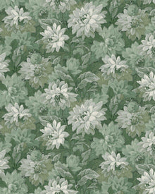 8173 Delilah Dark Green Charm Wallpaper by Boråstapeter