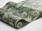 8173 Delilah Dark Green Charm Wallpaper by Boråstapeter