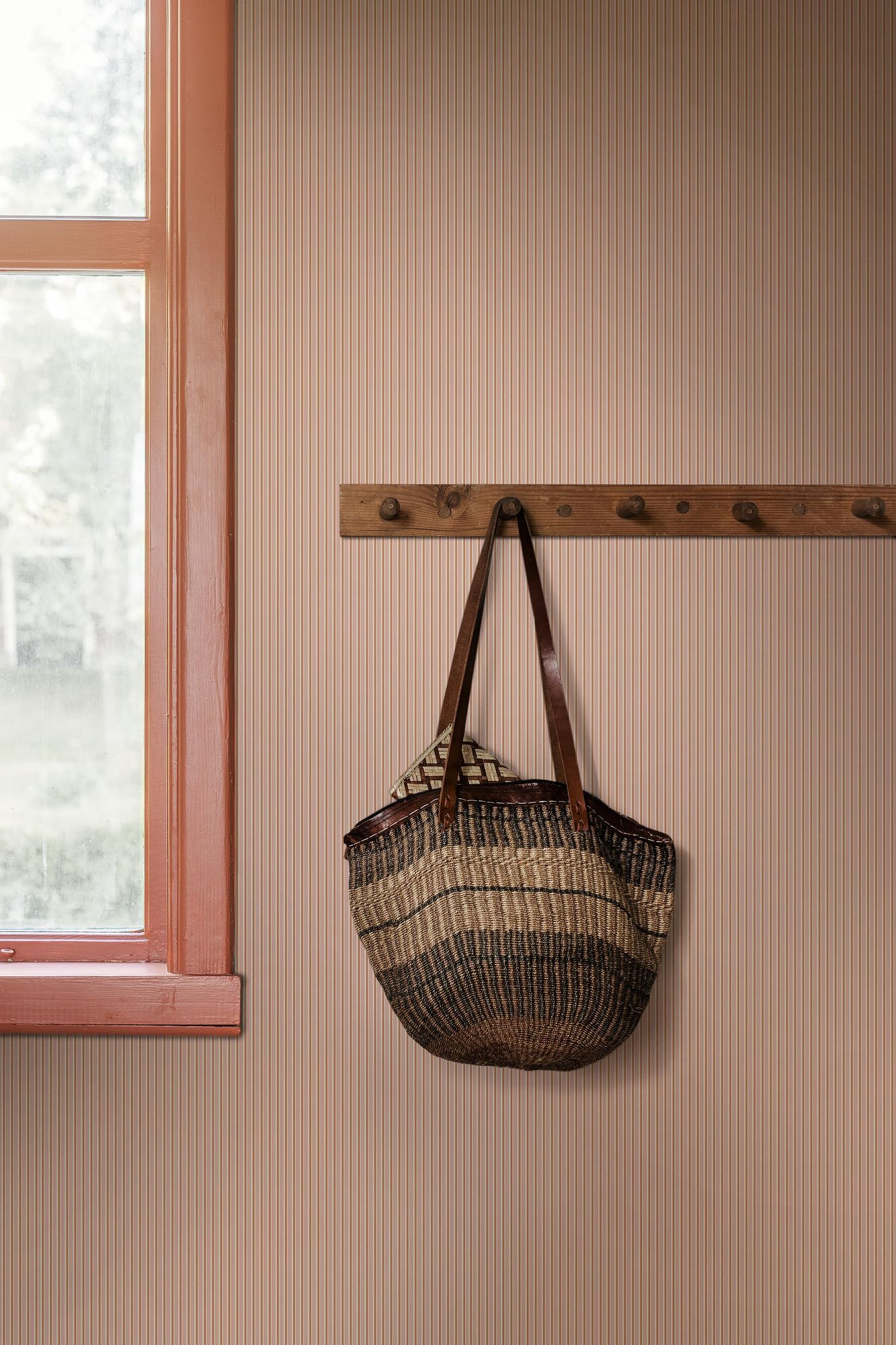 8176 Sam Light Pink Charm Wallpaper by Boråstapeter