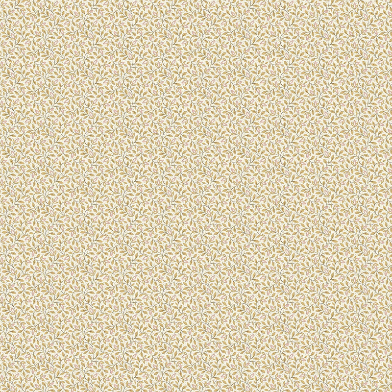 8178 Ida Light Yellow Charm Wallpaper by Boråstapeter