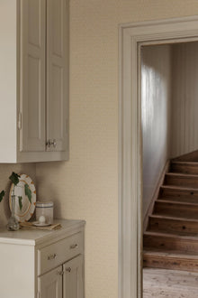 8178 Ida Light Yellow Charm Wallpaper by Boråstapeter