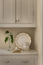 8178 Ida Light Yellow Charm Wallpaper by Boråstapeter