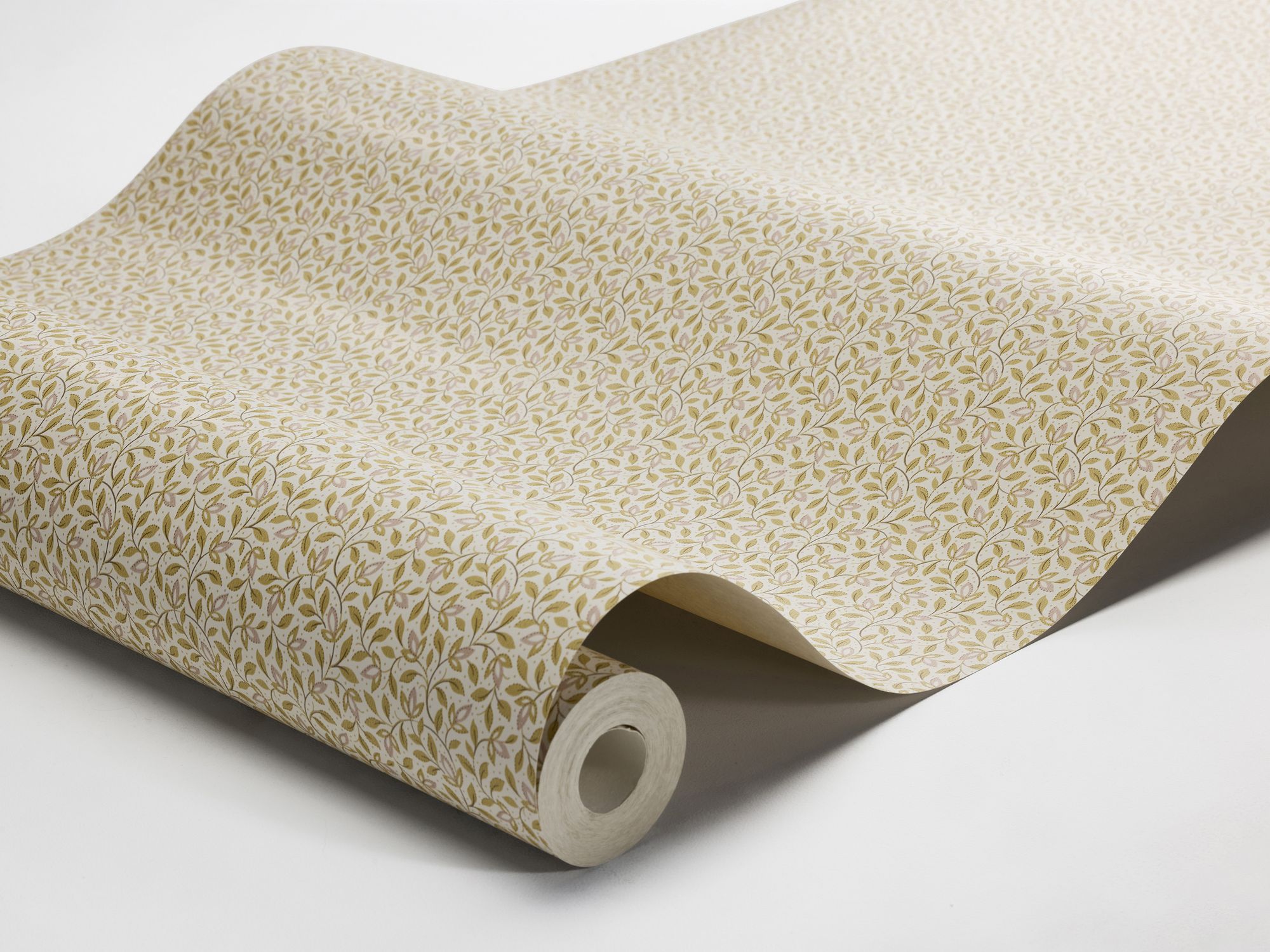 8178 Ida Light Yellow Charm Wallpaper by Boråstapeter