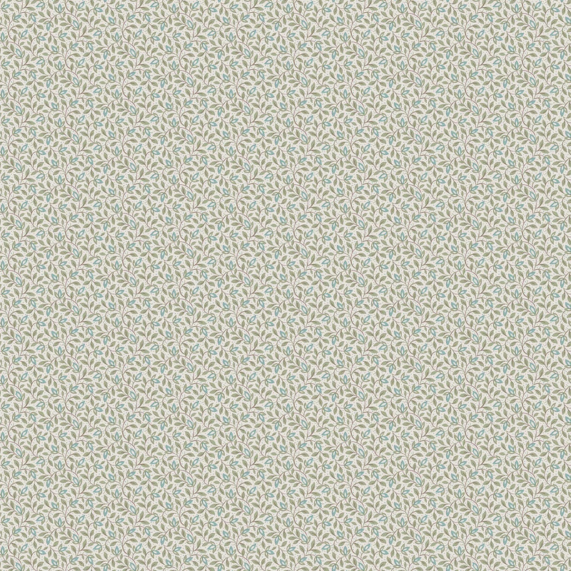 8179 Ida Light Green Charm Wallpaper by Boråstapeter