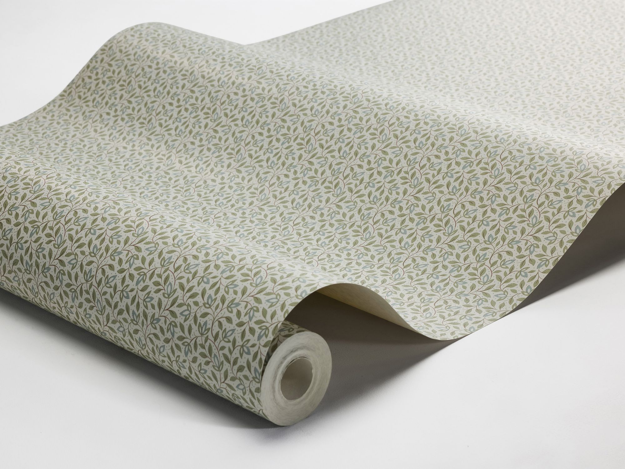 8179 Ida Light Green Charm Wallpaper by Boråstapeter