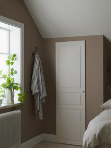 8183 Ida Dark Brown Charm Wallpaper by Boråstapeter