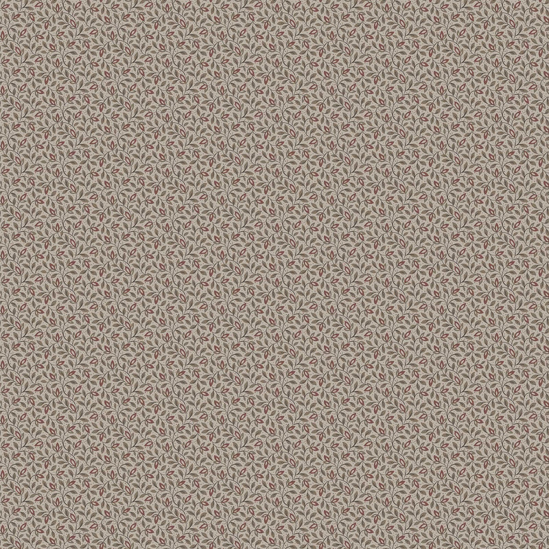 8183 Ida Dark Brown Charm Wallpaper by Boråstapeter