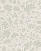 8184 Isidor Light Green Charm Wallpaper by Boråstapeter