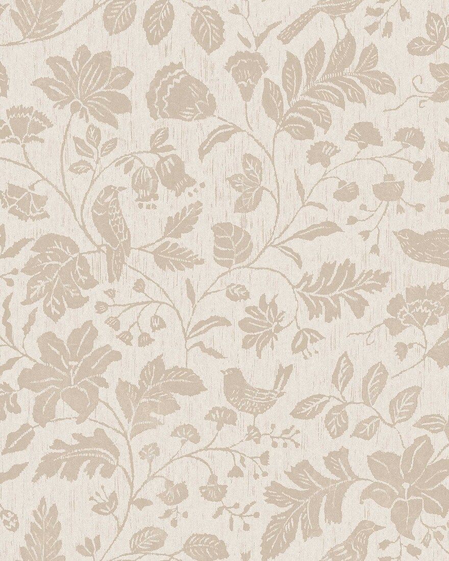 8185 Isidor Light Beige Charm Wallpaper by Boråstapeter