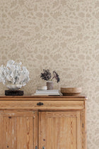 8185 Isidor Light Beige Charm Wallpaper by Boråstapeter