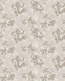 8187 Helena Light Beige Charm Wallpaper by Boråstapeter
