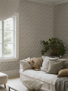 8187 Helena Light Beige Charm Wallpaper by Boråstapeter