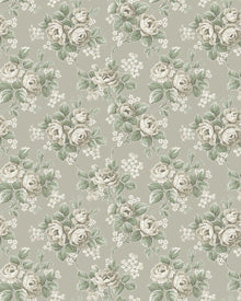 8188 Helena Light Green Charm Wallpaper by Boråstapeter