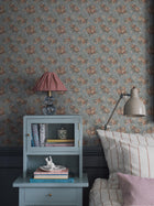 8189 Helena Light Blue Charm Wallpaper by Boråstapeter