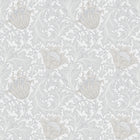 82001 Anemone Hidden Treasures White Beige Wallpaper By Galerie